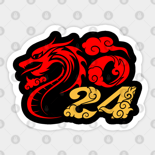 Chinese New Year 2024 Sticker by MtWoodson